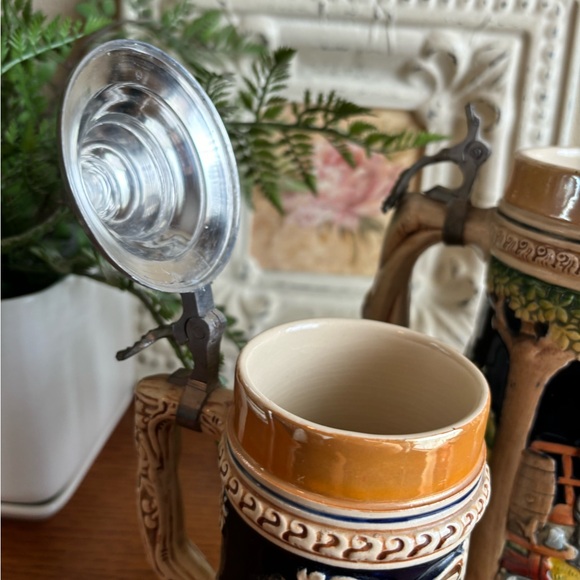 Vintage Set of Authentic Beer Steins from West Germany - Picture 5 of 9